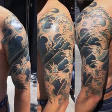 Tattoo pez koi tattoo sleeve japanese sleeve tattoos coy fish tattoos tattoos skull irezumi tattoos coy tattoo koi dragon tattoo koi tattoo design. The 80 Best Half Sleeve Tattoos For Men Improb