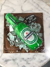 Heineken Beer Cake Heineken Beer Cake Beer Cake Birthday Cake Beer