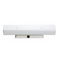 Browse a wide selection of bathroom light fixtures for sale in a variety of finishes and styles, including vanity lights and bathroom sconces. Nuvo 4 Light Wall Mounted Vanity Light Fixture White White U Channel Glass Nuvo Sf77 088 Homelectrical Com