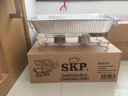 Controlled heat gold fade to green. Skp Disposable Chafing Dish Diy Catering Everything Else On Carousell