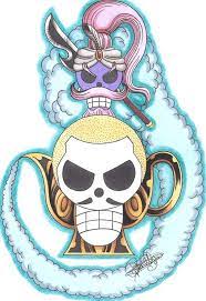 Jolly Roger Of Charlotte Daifuku One Piece By Loloow Jolly Roger Big Mom Pirates One Piece Logo