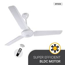 When used in conjunction with air conditioning, a ceiling fan reduces energy costs while keeping your house an acceptable temperature. Buy Atomberg Efficio Ceiling Fan With Remote Bldc Motor At Best Price