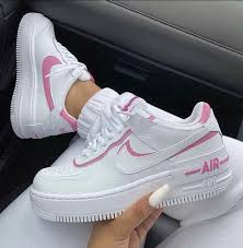 Black And White Nike Air Force Pin By Callista On Shoe Freak In 2020 Nike Air Shoes Sneakers Fashion Hype Shoes
