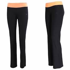 • extra breiter komfortbund • schlüsseltasche am innenbund. Adidas Damen Ultimate Slim Pant Climalite Jazzpant Yoga Sporthose Schwarz Orange Eur 34 99 Picclick De