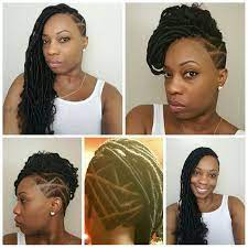 Faux Goddess Locs Shaved Sides Hairstyles Braids With Shaved Sides Shaved Side Hairstyles