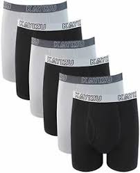 Details About Mens Underwear Kayizu Brand Ultra Soft Cotton Classic Boxer Brief 6 Pack