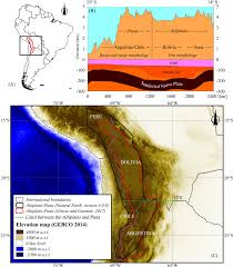 Mapa pe m cu locatii pentru sa:mp! Origin Distribution And Geochemistry Of Arsenic In The Altiplano Puna Plateau Of Argentina Bolivia Chile And Peru Sciencedirect