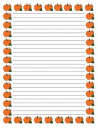 Maybe you would like to learn more about one of these? Halloween Thanksgiving Fall Themed Writing Paper With And Without Lines