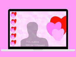 Excited To Share This Item From My Etsy Shop Valentine S Day Theme Virtual Zoom Meeting Background Virtual Backdrop With H In 2021 Repeating Patterns Backdrops Etsy