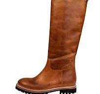 Stiefel cognac Kalbsleder