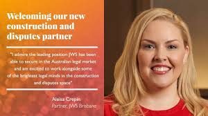 I'm really looking forward to working alongside Michael Hogan in Brisbane,  and the rest of the fantastic team at JWS. Can't wait to see what the  future brings!