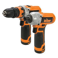 Triton 972446 Cordless Kit Drill Driver Impact Driver Drill Driver Compact Drill Combo Kit