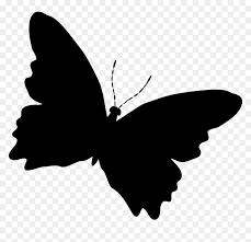 Fiery butterfly on a black background. Transparent Background Black Butterfly Png Png Download Vhv