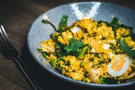 The kedgeree may be the perfect dish to whip up for dinner. Kedgeree Recipe Balanced