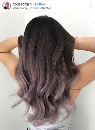 To make your hair ombre at home, you'll need to apply 2 coats of bleach 1 or 2 weeks apart. Dark To Gray Ombre Hair Styles Ombre Hair Color Ombre Hair