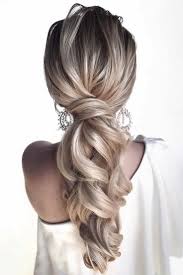 Easy Wedding Hairstyles You Can Diy Wedding Forward Ponytail Hairstyle Hairstyle 2020 In 2021 Elegant Ponytail Hair Styles Long Hair Styles