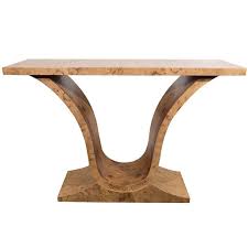Art Deco Burl Console In 2020 Modern Art Deco Interior Art Deco Interior Art Deco Home