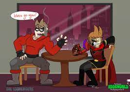 The Beginning and the Friend — the-eddvengers-au: Red Leader VS Tord...