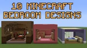 Unless you have a big bedroom, you should check the furniture size strictly. 10 Minecraft Bedroom Designs Youtube
