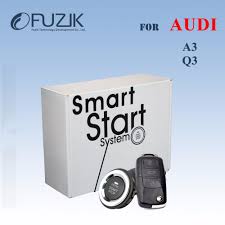 Keyless Entry Remote Start Stop Keyless Go Pke Push Button For Audi Q3 A3 Smart Key Remote Start Car Alarm Smart Key