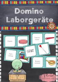 Domino Zu Den Laborgeraten Unterrichtsmaterial Im Fach Chemie In 2020 Unterrichtsmaterial Domino Chemieunterricht