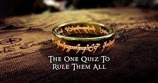 Aug 10, 2021 · trivia question: The One Quiz To Rule Them All The Ultimate Lord Of The Rings Quiz