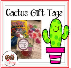 25 to choose the bubble tea flavor. Cactus Gift Tag Worksheets Teaching Resources Tpt