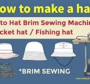 Automatic hat brim sewing machine|Bucket hat sewing machine and Fishing hat  sewing machine CBGZ-848