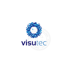 This logo is fully vector graphic. Pixel Eye Logo Visual Scan