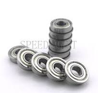 10 pcs [FR6zz] MR6 3/8" x 7/8" x 9/32" Metal Shielded Flanged Ball Bearings