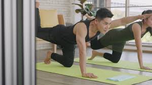Maybe you would like to learn more about one of these? Happy Asian Beautiful Lifestyle Family Couple Doing Yoga Standing Meditating On Virabhadrasana 3 Pose Workout At Home Together On Mat Two People Sport Healthy Concept 2825447 Stock Video At Vecteezy