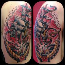 60+ nice octopus ship tattoos