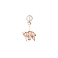Far Away Elephant Pearl Earrings Far Away Jewellery Fancycd英国凡赛珠宝 Elephant Jewelry Beautiful Jewelry Animal Jewelry