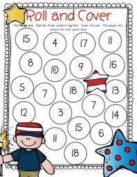 Maybe you would like to learn more about one of these? Just Add Dice Patriotic July 4th Math Games Print And Go Tpt