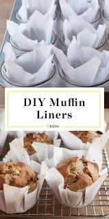 How To Make Muffin Liners Out Of Parchment Paper Recipe Homemade Recipes Baking Recipes