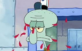 Squidward Seni Jalanan Gambar Seni