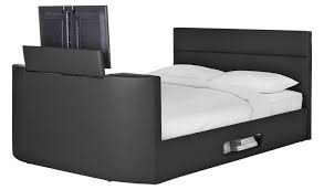 These beds have the ability to hold a. Buy Habitat Gemini Kingsize Tv Bed Frame Black Bed Frames Habitat