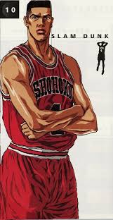 Takenori Akagi Slam Dunk Manga Slam Dunk Anime Slam Dunk