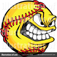 Check spelling or type a new query. Softball Clipart 1098211 Illustration By Chromaco