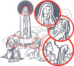 Resumen de mensajes de la virgen de fátima. Virgen De Fatima Vectorial Para Corte En Plotter Y Grabado