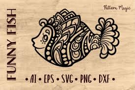 Download Funny Fish Cut File Graphic By Sablegear Creative Fabrica SVG Cut Files