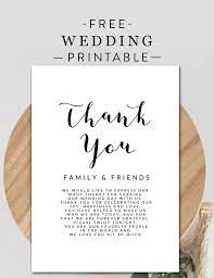 Match your wedding thank you card to your wedding motif or opt for a contrasting style. Free Wedding Cards Thank You Instant Download Printable Printable Market Wedding Thank You Cards Wedding Place Card Templates Thank You Card Template