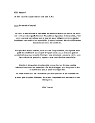Telecharger lettre de motivation demande d emploi pdf. Pdf Demande D Emploi Youssef Asli Academia Edu