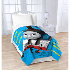 I could have purchased a better quality fleece throw at marshalls for 12 bucks but then it wouldn't have. Thomas The Tank Engine T Block Fleece Twin Blanket Overstock 14457347