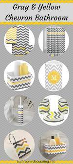 Amazing gallery of interior design and decorating ideas of chevron bathroom tiles in bathrooms by elite interior designers. Trendy Gray And Yellow Chevron Bathroom Decor Or Choose Your Own Color Combo Chevron Bathroom Chevron Bathroom Decor Yellow Bathroom Decor