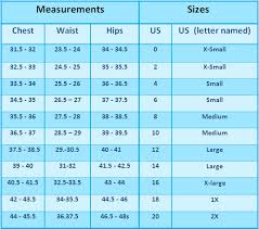 Size Chart Bonfire Vintage