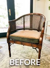 How To Refinish A Cane Armchair Caned Armchair Cane Chair Chair