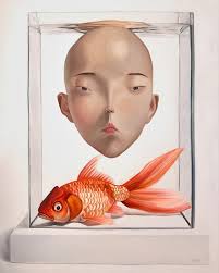 Under still water 48 x 36” Oil