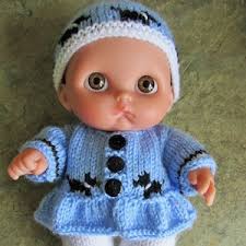 Vintage Crochet Pattern Halloween Witch Bed Doll Music Box or Pillow Doll  13 Inch PDF Instant Digital Download 13" Dress Outfit Hat 10 Ply