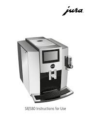 Only use jura cleaning tablets, which are specially designed to work with the cleaning programme. S8 S80 Jura Pdf Catalogs Documentation Brochures